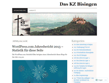 Tablet Screenshot of daskzbisingen.wordpress.com