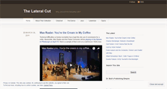 Desktop Screenshot of lateralcut.wordpress.com