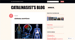Desktop Screenshot of catalinasist.wordpress.com