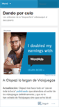 Mobile Screenshot of dandoporculo.wordpress.com