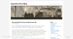 Desktop Screenshot of inquisitiveflo.wordpress.com