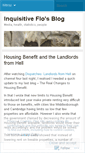 Mobile Screenshot of inquisitiveflo.wordpress.com