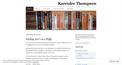 Desktop Screenshot of karenleethompson.wordpress.com