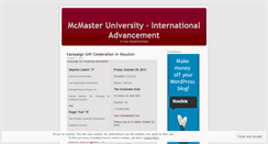 Desktop Screenshot of mcmasteria.wordpress.com