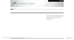 Desktop Screenshot of lacroixchurch.wordpress.com