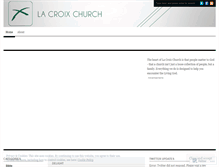 Tablet Screenshot of lacroixchurch.wordpress.com