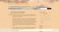 Desktop Screenshot of brownsugar5.wordpress.com