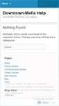 Mobile Screenshot of downtownmafia.wordpress.com