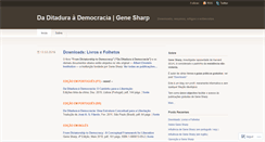 Desktop Screenshot of daditaduraademocracia.wordpress.com