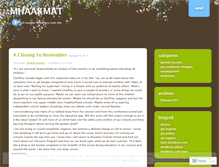Tablet Screenshot of mhaakmat.wordpress.com