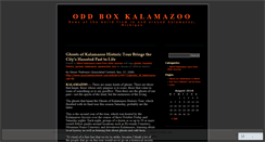 Desktop Screenshot of oddboxkzoo.wordpress.com