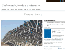 Tablet Screenshot of caducando.wordpress.com