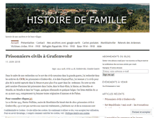 Tablet Screenshot of histoiredefamille.wordpress.com