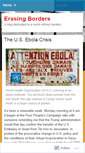 Mobile Screenshot of erasingborders.wordpress.com