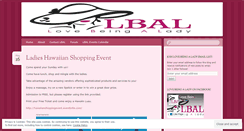 Desktop Screenshot of lbalny.wordpress.com