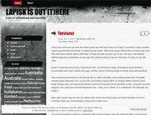 Tablet Screenshot of lapisk.wordpress.com
