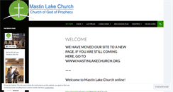 Desktop Screenshot of mastinlakechurch.wordpress.com