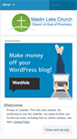 Mobile Screenshot of mastinlakechurch.wordpress.com