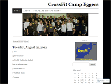 Tablet Screenshot of cfcampeggers.wordpress.com