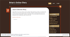 Desktop Screenshot of brian1988.wordpress.com