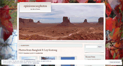 Desktop Screenshot of opinionscanphotos.wordpress.com