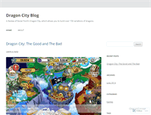 Tablet Screenshot of dragoncityreview.wordpress.com
