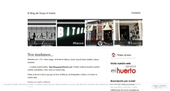 Desktop Screenshot of elhuertonews.wordpress.com