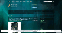 Desktop Screenshot of pcntechblog.wordpress.com
