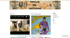 Desktop Screenshot of pangurthehistorian.wordpress.com