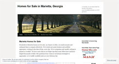 Desktop Screenshot of mariettahomes.wordpress.com