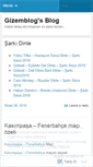 Mobile Screenshot of gizemblog.wordpress.com