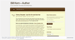 Desktop Screenshot of nomorewordsbill.wordpress.com
