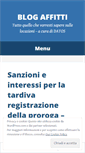 Mobile Screenshot of affitti.wordpress.com