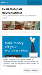 Mobile Screenshot of evsizsahipsiz.wordpress.com