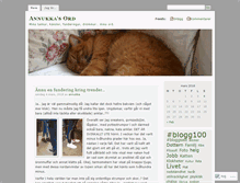 Tablet Screenshot of annukka.wordpress.com