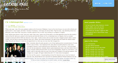 Desktop Screenshot of eclairefare.wordpress.com