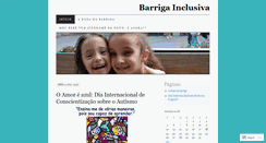 Desktop Screenshot of barrigainclusiva.wordpress.com