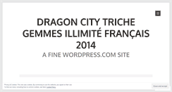 Desktop Screenshot of dragoncitygemmesgratuit.wordpress.com