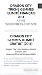 Mobile Screenshot of dragoncitygemmesgratuit.wordpress.com