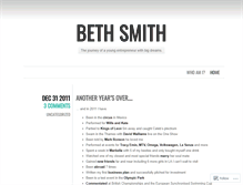 Tablet Screenshot of bethsbusiness.wordpress.com