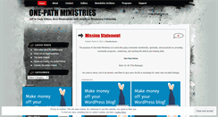 Desktop Screenshot of opministries.wordpress.com