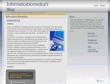 Tablet Screenshot of informaticabiomedica.wordpress.com