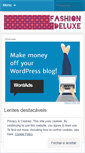 Mobile Screenshot of fashiondeluxe.wordpress.com