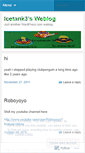 Mobile Screenshot of icetank3.wordpress.com