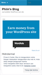 Mobile Screenshot of phiin.wordpress.com