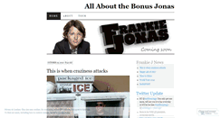 Desktop Screenshot of frankiejonas.wordpress.com