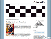 Tablet Screenshot of ipdraughts.wordpress.com