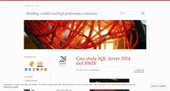 Desktop Screenshot of highscalability.wordpress.com