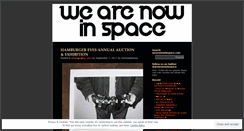 Desktop Screenshot of nowinspace.wordpress.com
