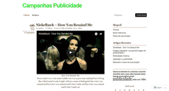 Desktop Screenshot of campanhaspublicidade.wordpress.com